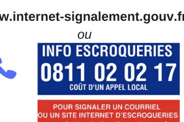 Signaler une escroquerie sur Internet ou par téléphone