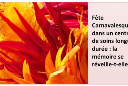 Fête carnavalesque dans un centre de soins longue durée Fête carnavalesque dans un centre de soins longue durée