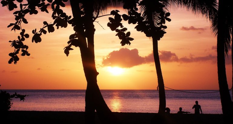 Guadeloupe sunset 1