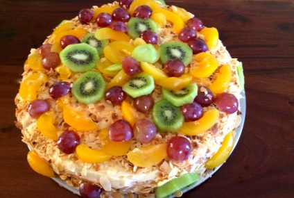 Tutti Frutti, un gâteau plein de fruits Tutti Frutti, un gâteau plein de fruits