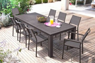 Les grandes tables de jardin pour recevoir toute sa famille