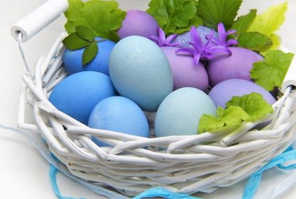 Tradition des oeufs et chocolat de Pâques