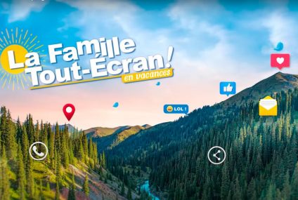 La famille tout écran en vacances – 1ère partie La famille tout écran en vacances – 1ère partie