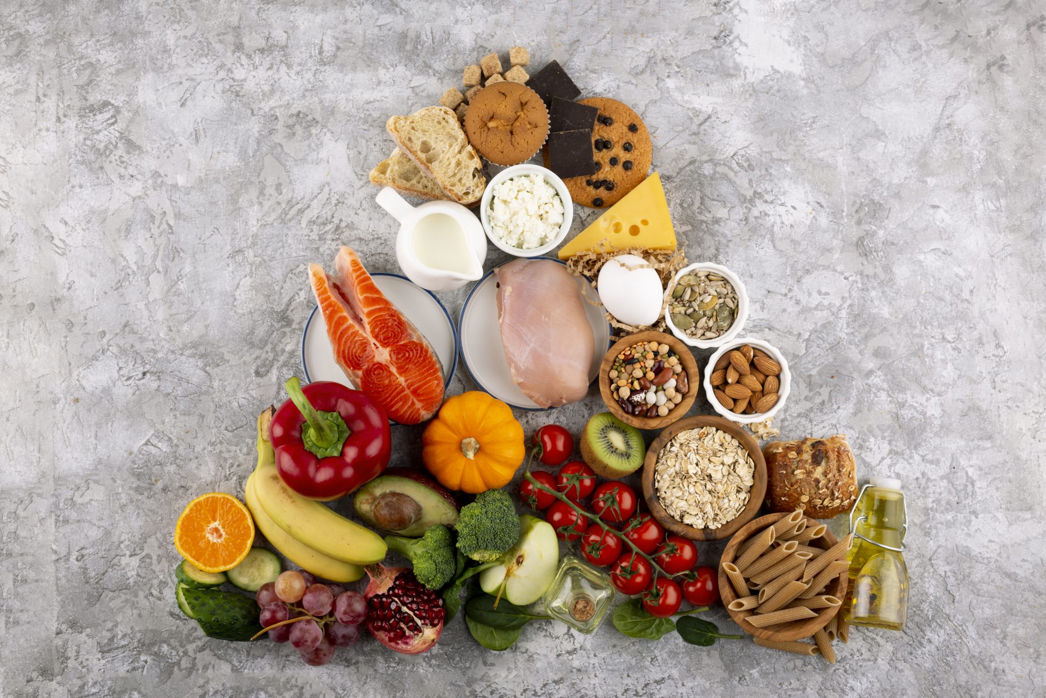 Aliments équilibrés 